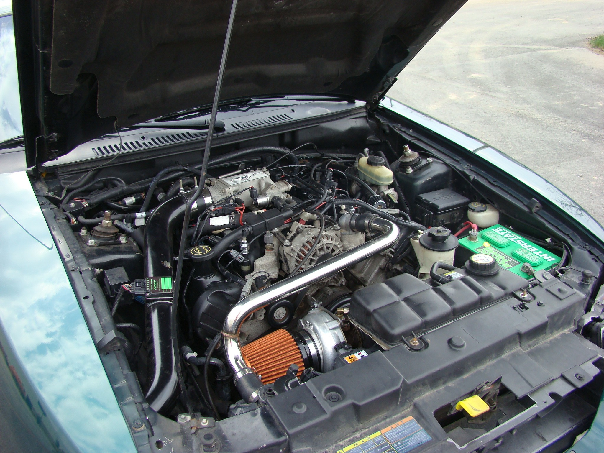 1996 04 Mustang Gt 4 6 2v Forward Facing Single Turbo System On3performance...