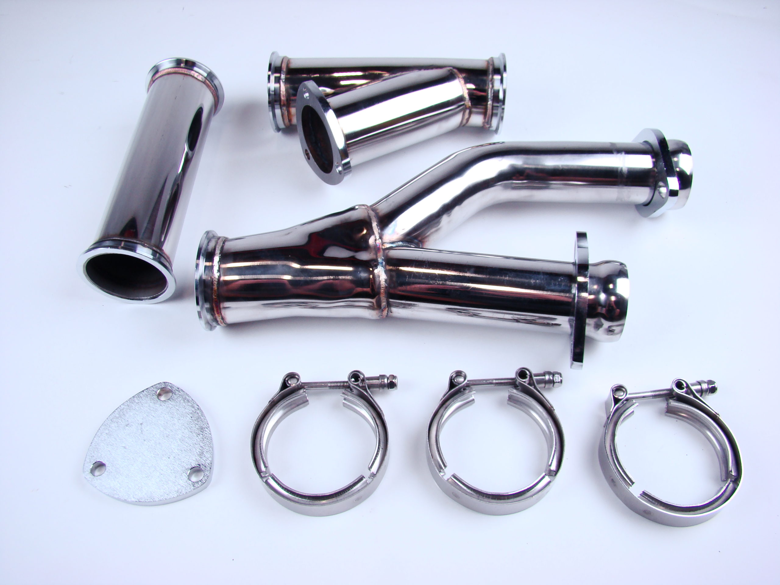 on 3 performance foxbody 5 0 y pipe kit for single turbo system