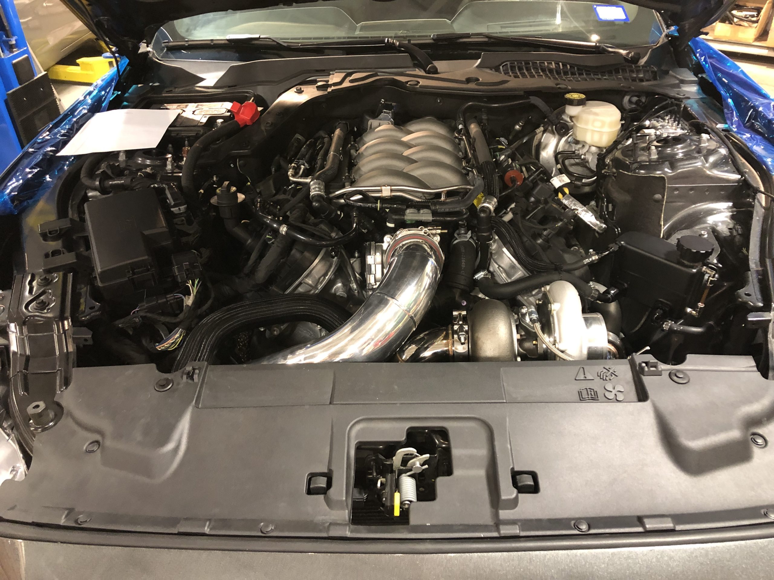 On 3 Performance 2015 - 2020 Mustang GT 5.0 Coyote Single Turbo System On3...